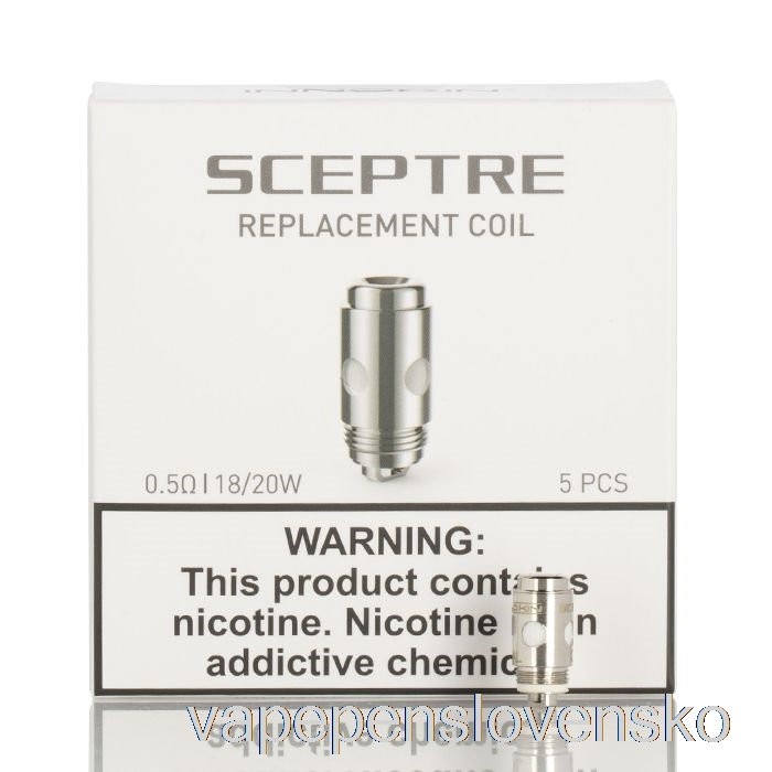 Náhradné Cievky Innokin S 0,5ohmové Cievky Vape Cigareta